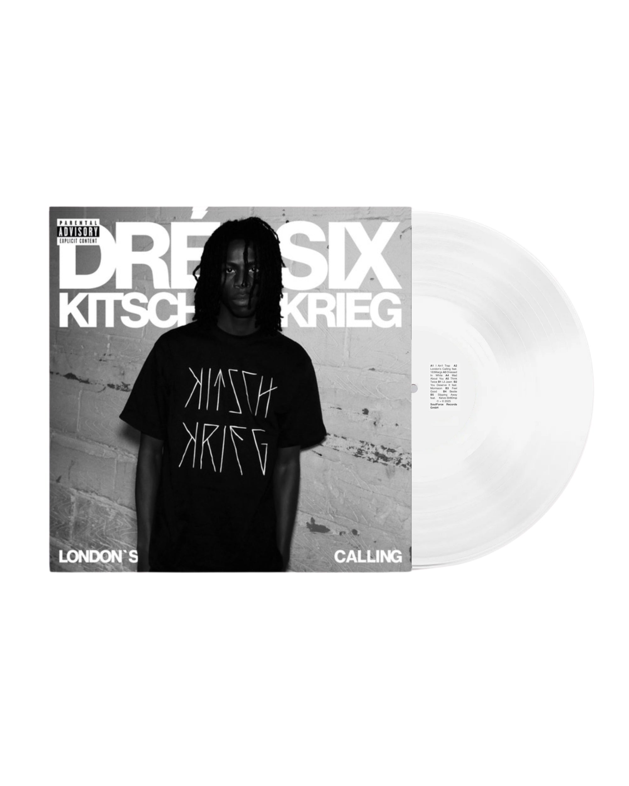 PRE-ORDER // KITSCHKRIEG × DRÉ SIX  – "LONDON'S CALLING" ALBUM