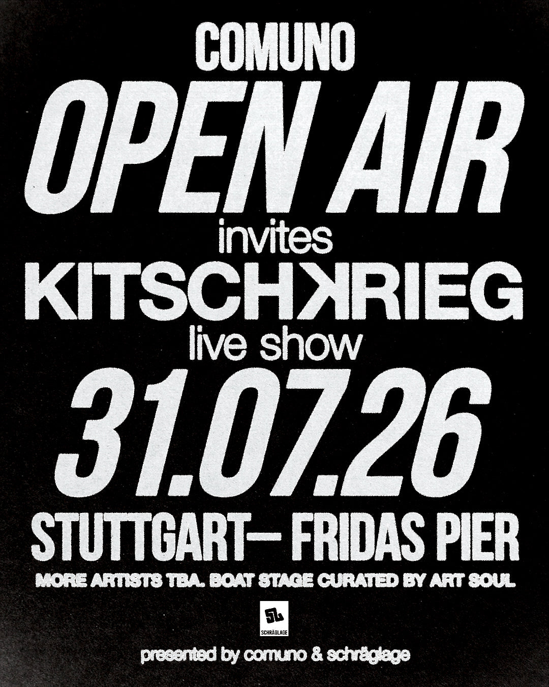 COMUNO Open Air KITSCHKRIEG live