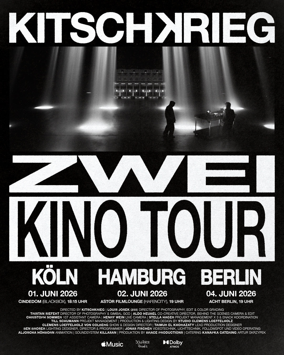 "KITSCHKRIEG ZWEI" Kino Tour @ Acht.BERLIN // 4.6.2026