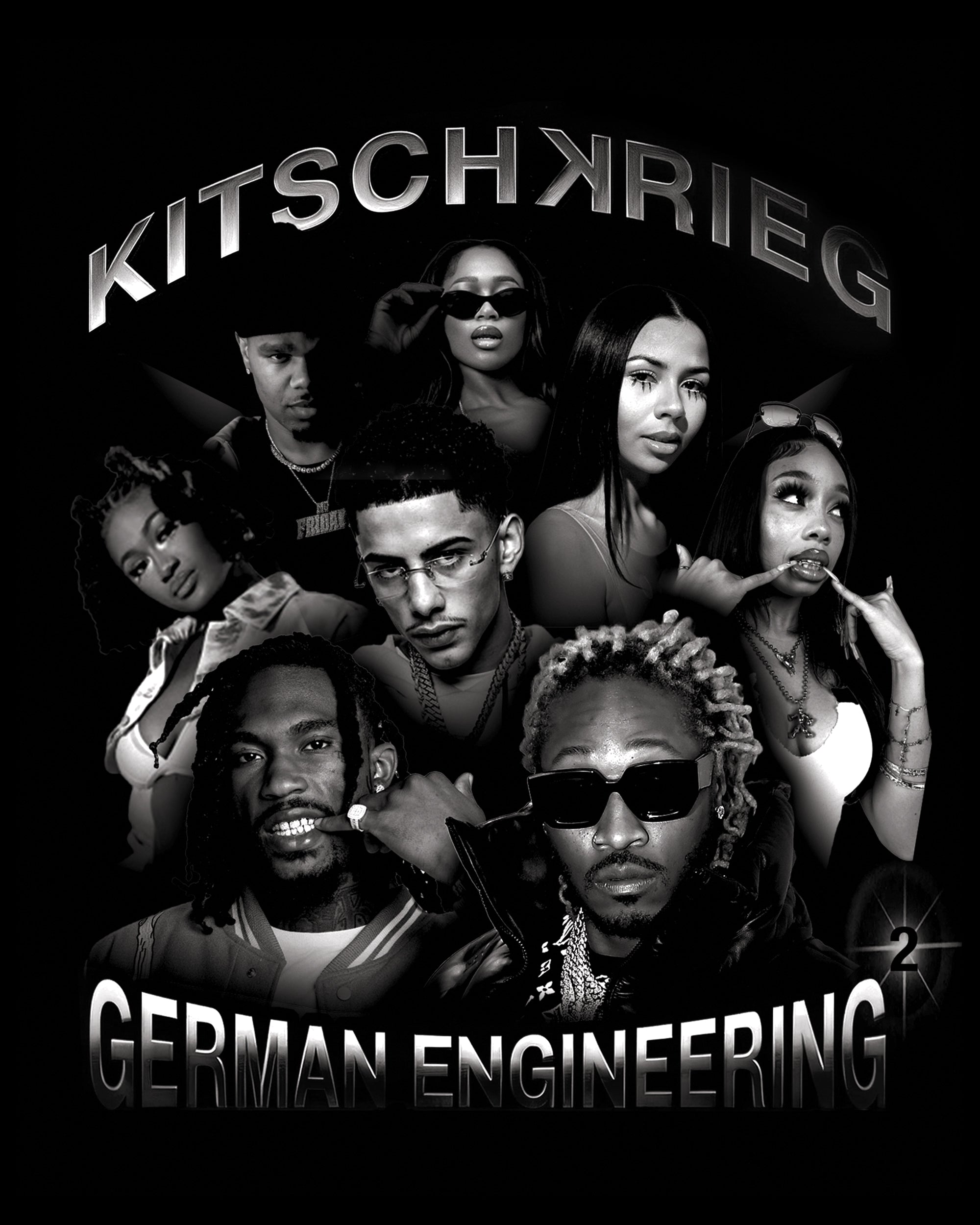 KENNY T'S × KITSCHKRIEG – "GE ZWEI" T-SHIRT