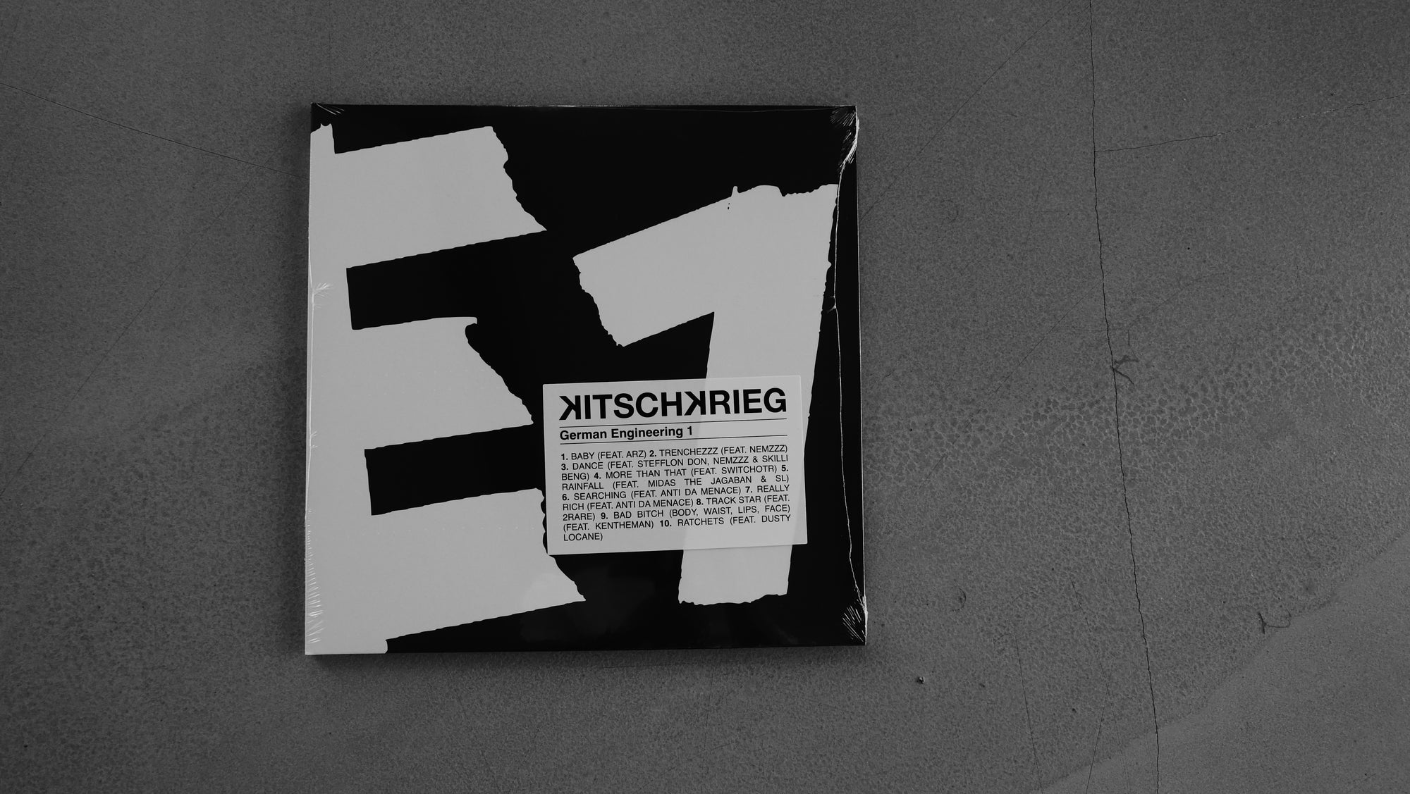 KITSCHKRIEG - "GERMAN ENGINEERING 1" VINYL ALBUM