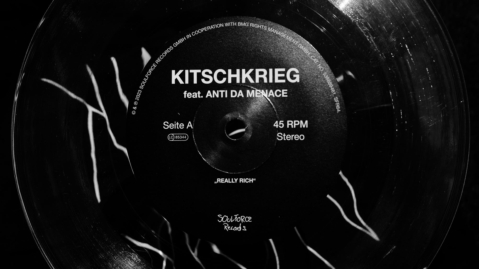 KK x ANTI DA MENACE - "REALLY RICH" 7" VINYL SINGLE